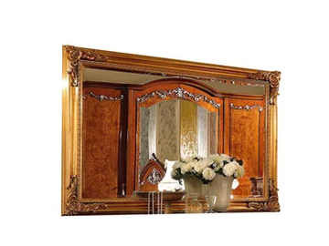 PRESTIGE PLUS - Rectangular framed wall-mounted wooden mirror by Barnini Oseo - view 2
